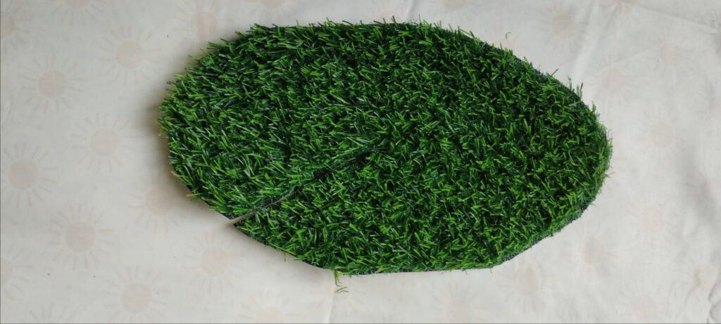 DIY turtle basking area for pond step 7