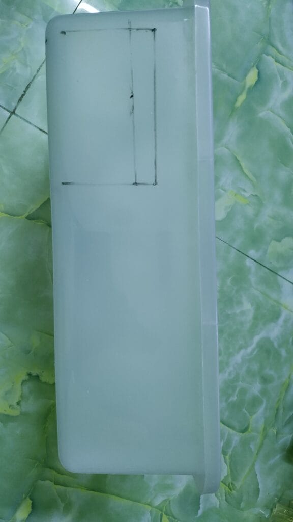 diy above tank turtle basking area step 1 part 2