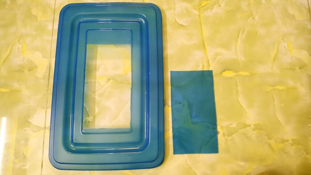 diy above tank turtle basking area step 2