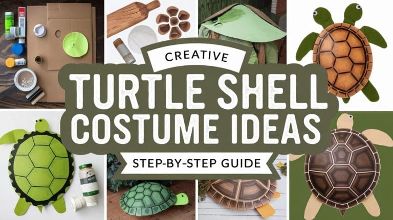 DIY Turtle Shell Costume Ideas For Halloween [Steps & Pics]
