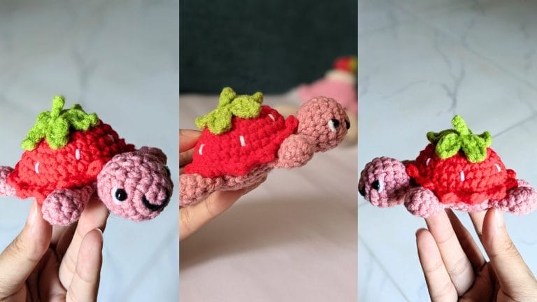 How to Crochet an Adorable Strawberry Turtle: Step-by-Step Pattern