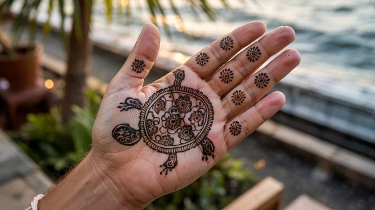 These 10 Turtle Henna Designs Are Too Gorgeous to Ignore