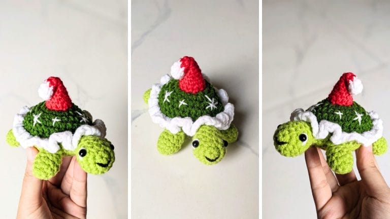 Christmas Tortoise Crochet Pattern: A Festive Holiday Project